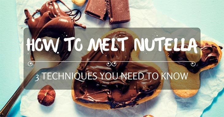 how to melt nutella