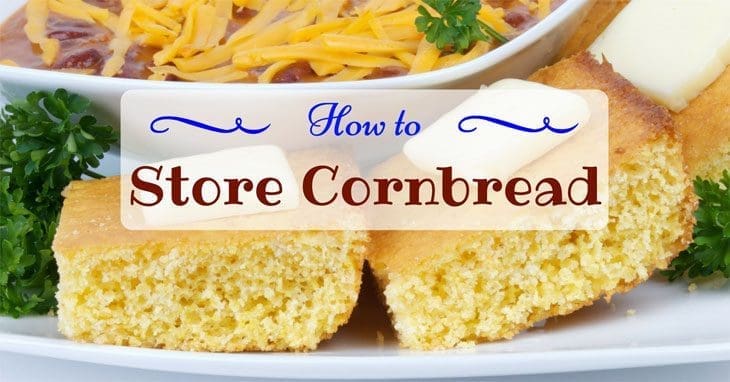 how to store cornbread