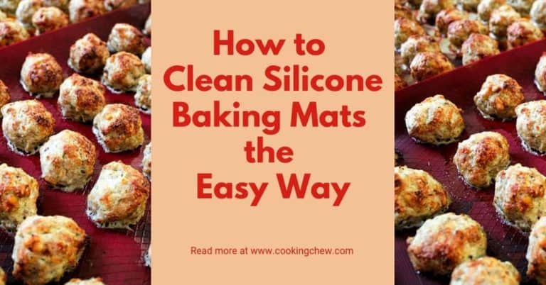 How to Clean Silicone Baking Mats