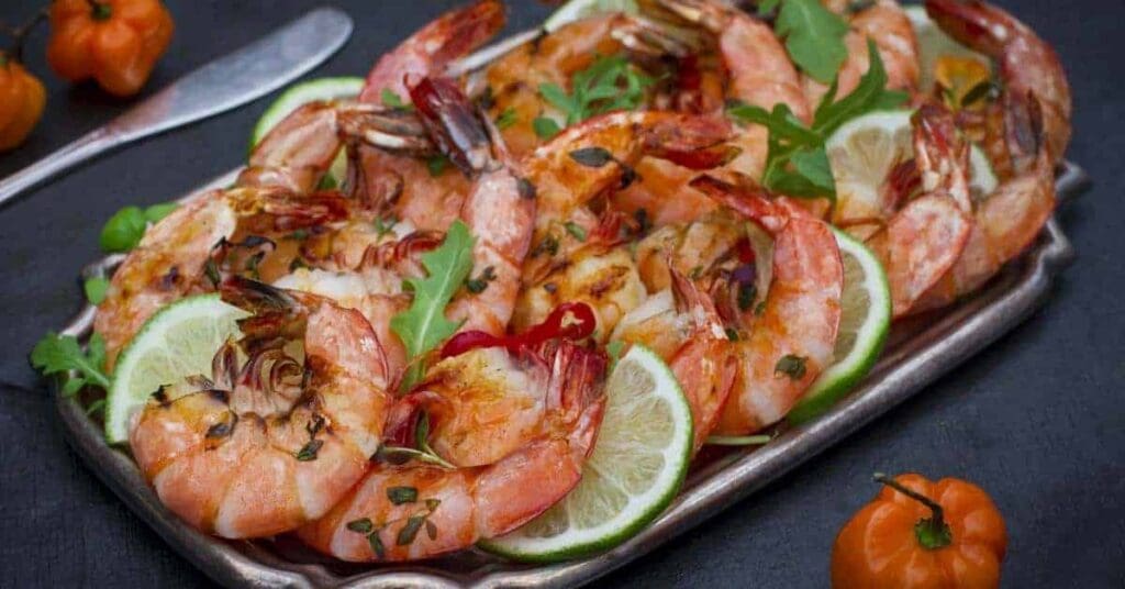 Tequila Lime Grilled Shrimp