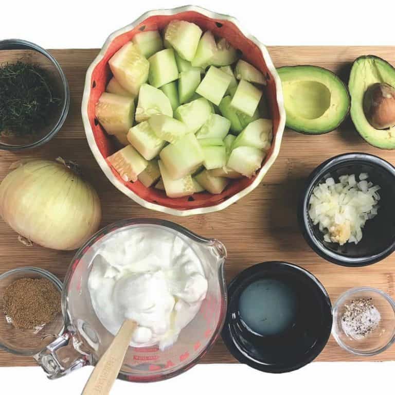 How to Make Avocado and Cucumber Soup