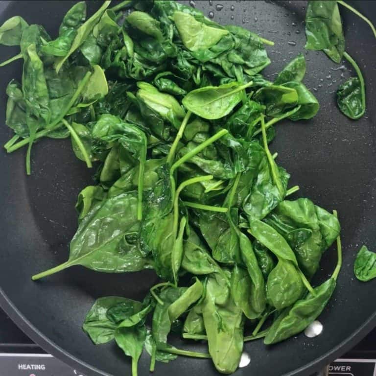 How to sauté spinach