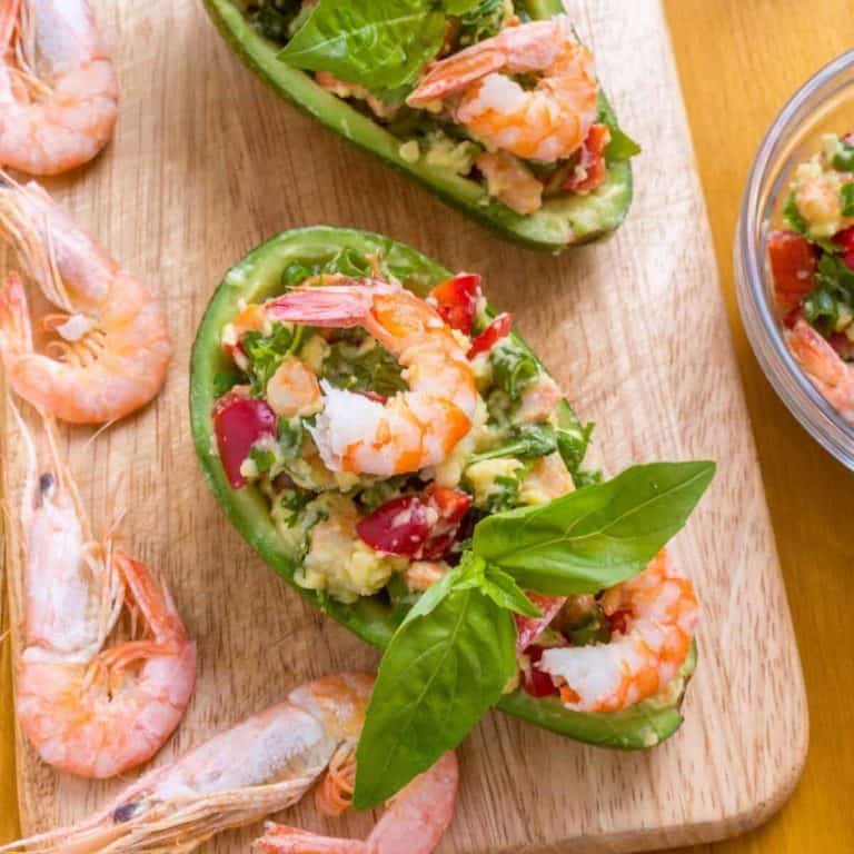 Shrimp Stuffed Avocados Recipe