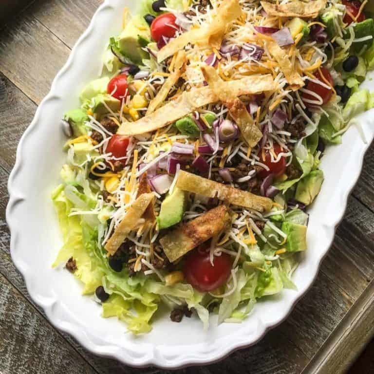 Beef Taco Salad Recipe