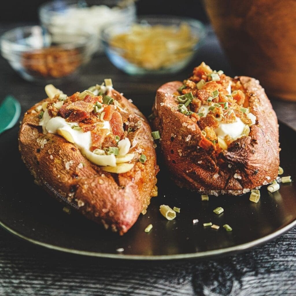 Air Fryer Baked Sweet Potato
