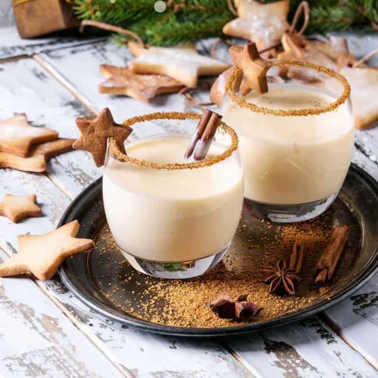Overnight Homemade Eggnog