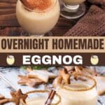 Creamy, classic homemade eggnog perfect for Christmas celebrations.