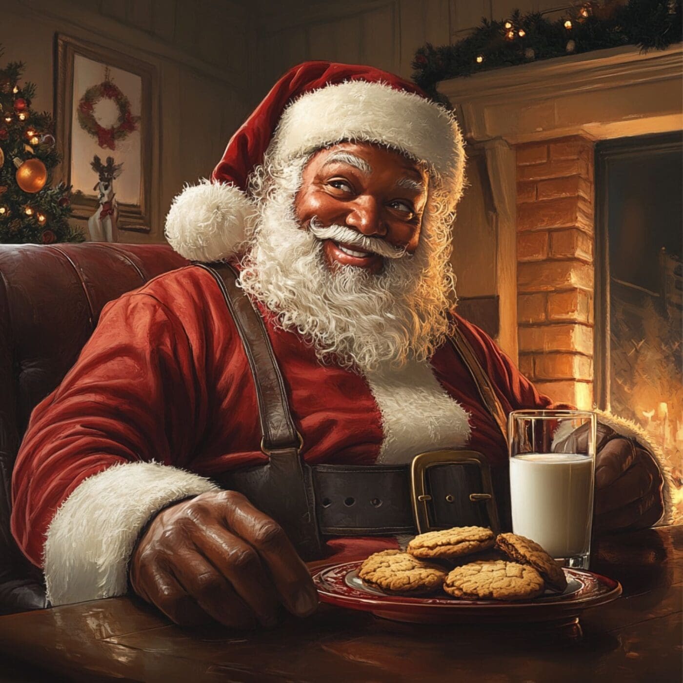 Freshness of milk left out for Santa overnight.
