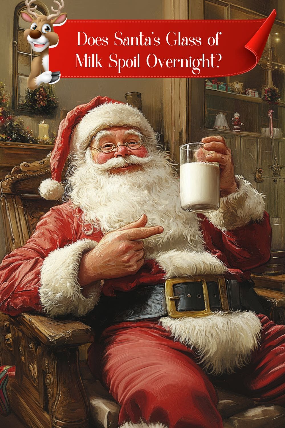 Keeping Santa&rsquo;s milk safe with room temperature tips.