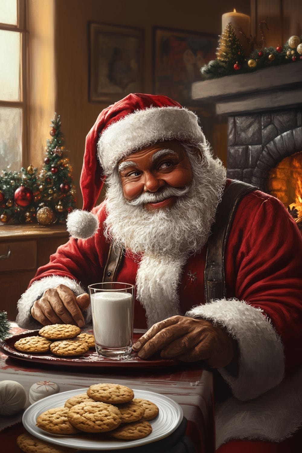 Shelf life of milk at room temperature for Santa.