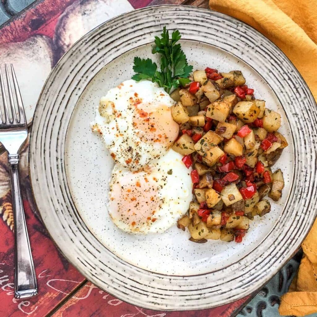 Easy Parmesan Breakfast Potatoes (We love these!)