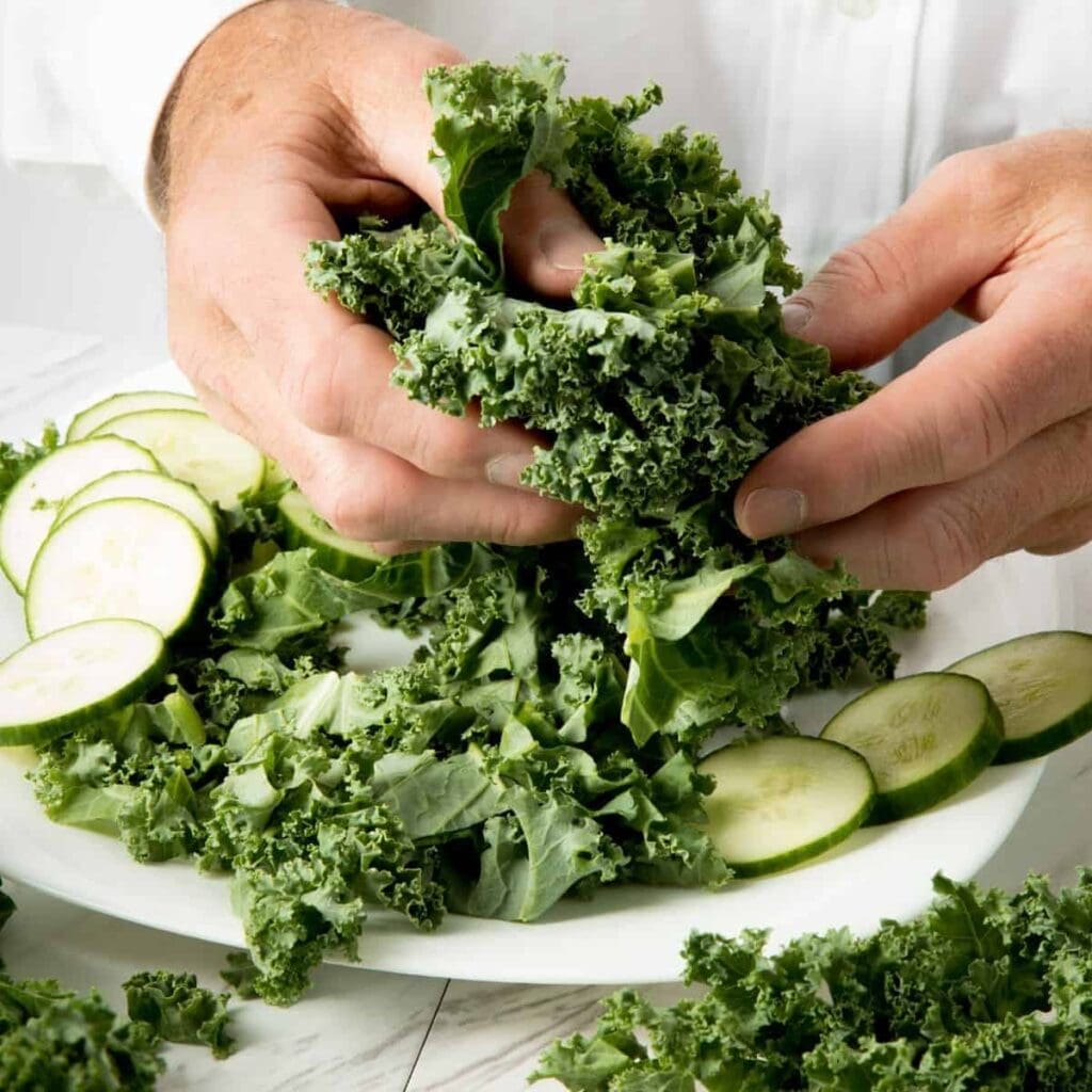 How to massage kale in 5 minutes