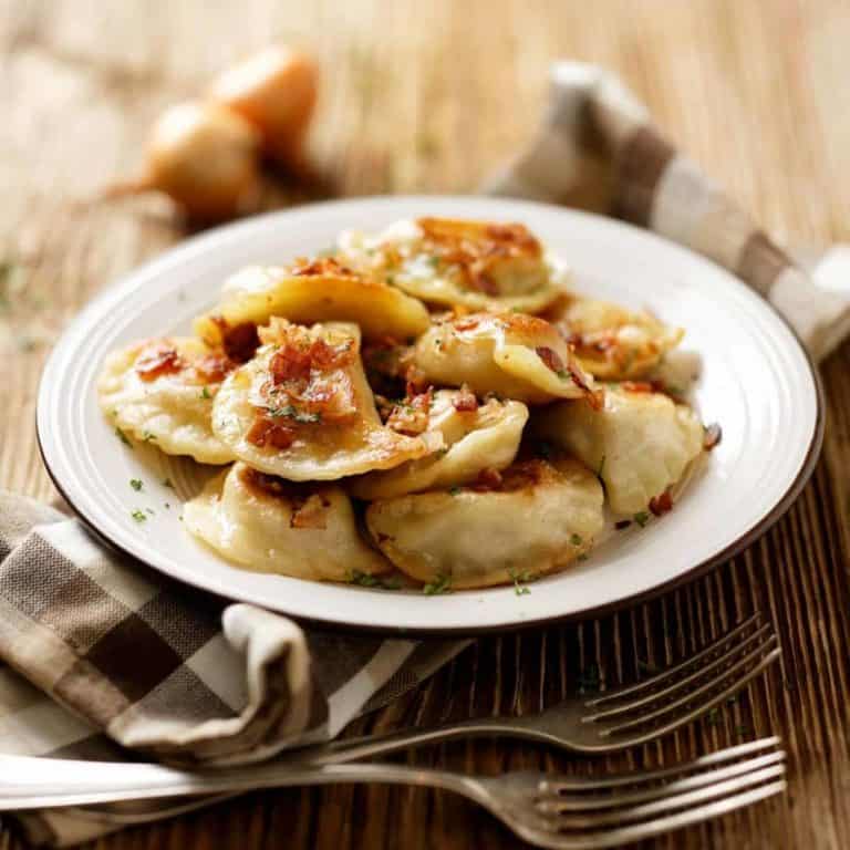 How to sauté pierogies with onions