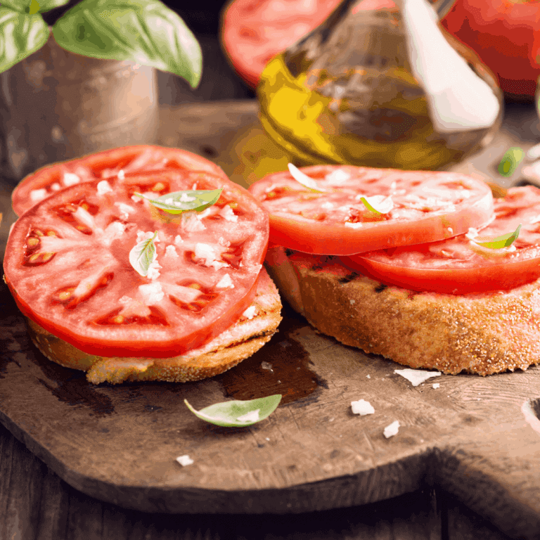 How to slice a tomato? (The perfectly easy way)