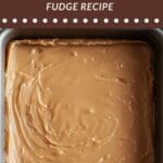 Easy Peanut Butter Fudge Recipe with Brown Sugar