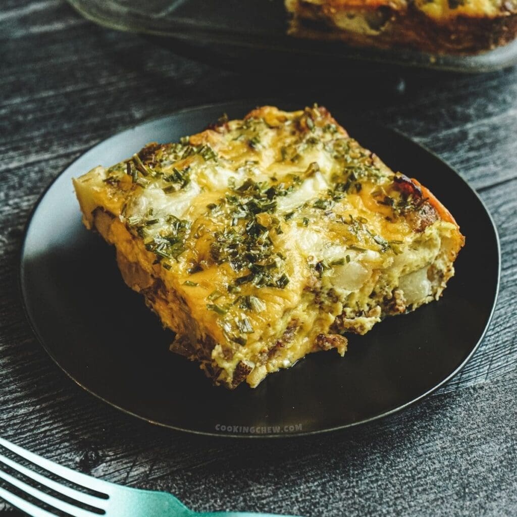 Cheesy Sausage Potato Casserole — Easy & Family-Friendly