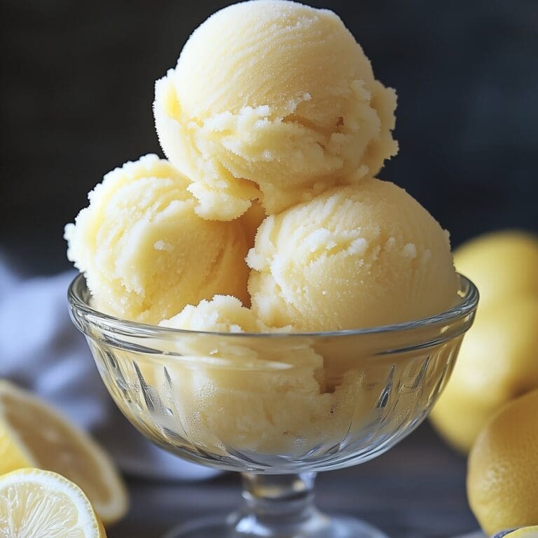 How to Make Lemon Sorbet without an Ice Cream Maker!