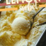 Homemade Lemon Sorbet – Italian Lemon Ice Recipe