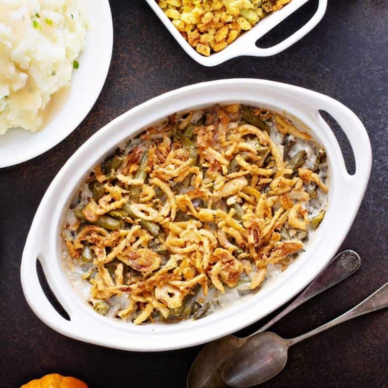 Microwave Green Bean Casserole