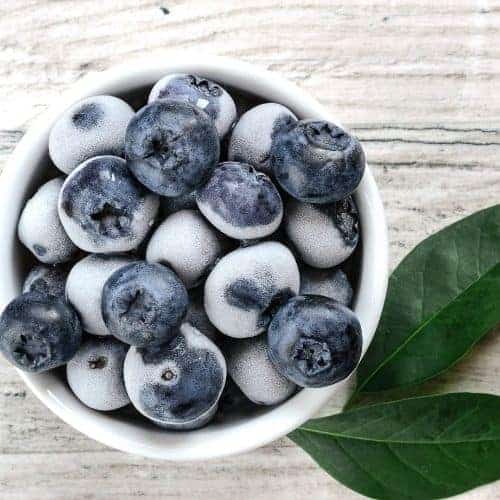 Store blueberries in the freezer to Tips On Freezing Blueberries