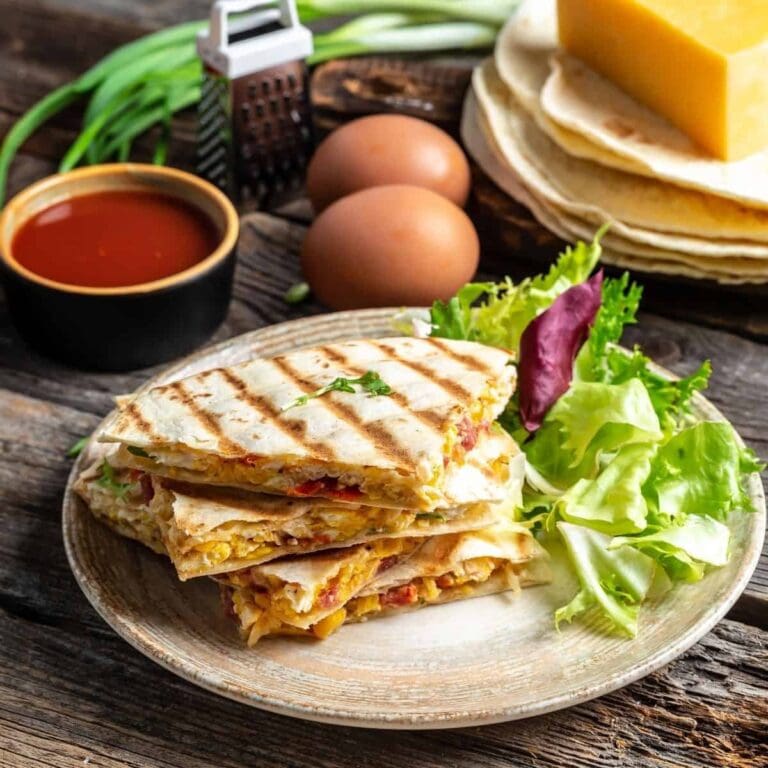 How to reheat a quesadilla (Two of the best reheating methods)