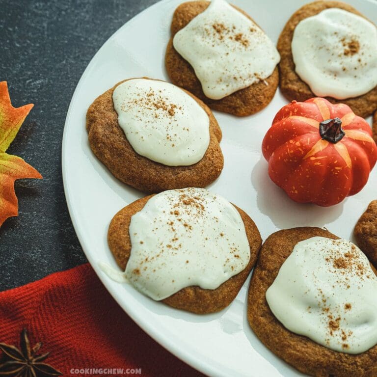 Pumpkin Cookies With Cake Mix