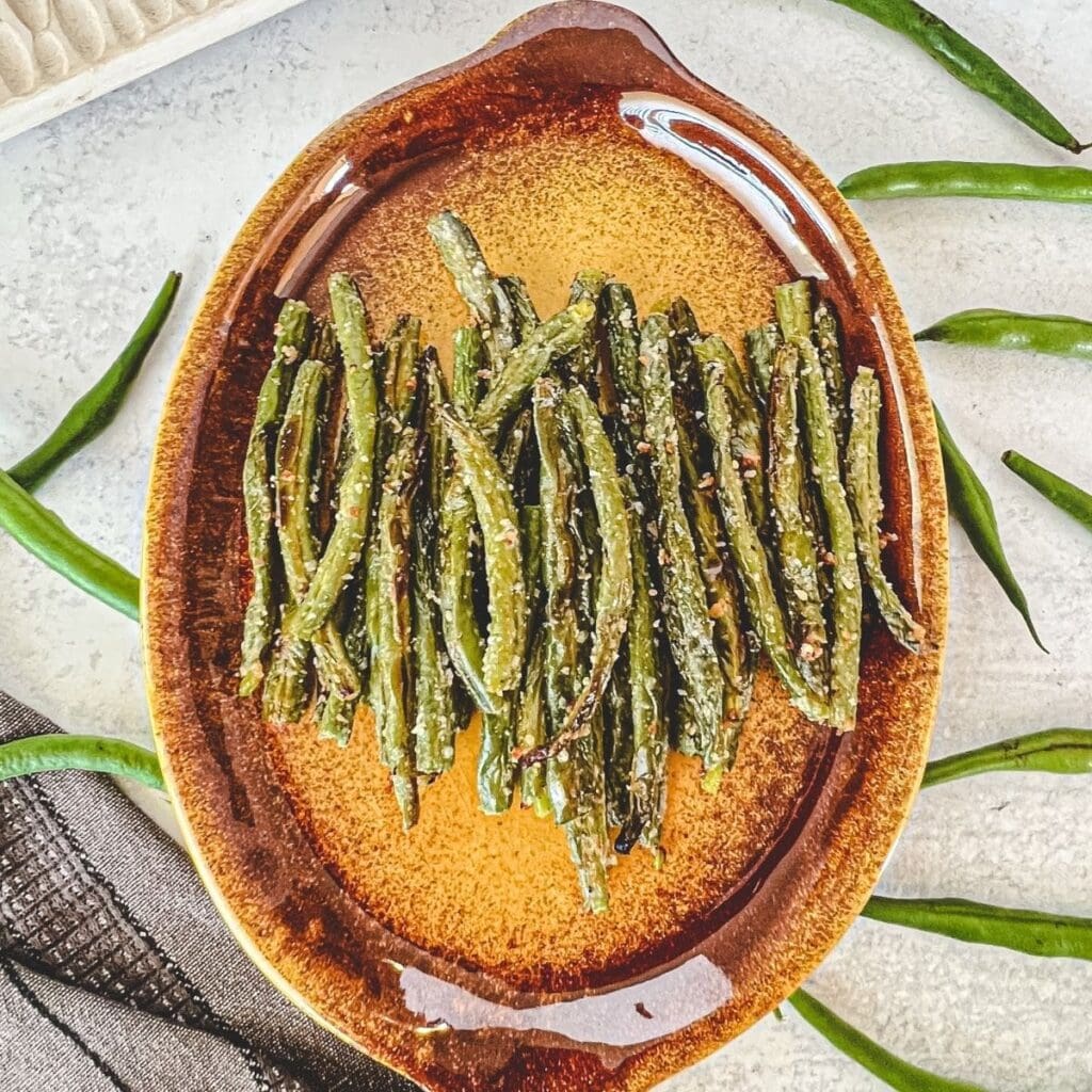 Roasted Parmesan Green Beans