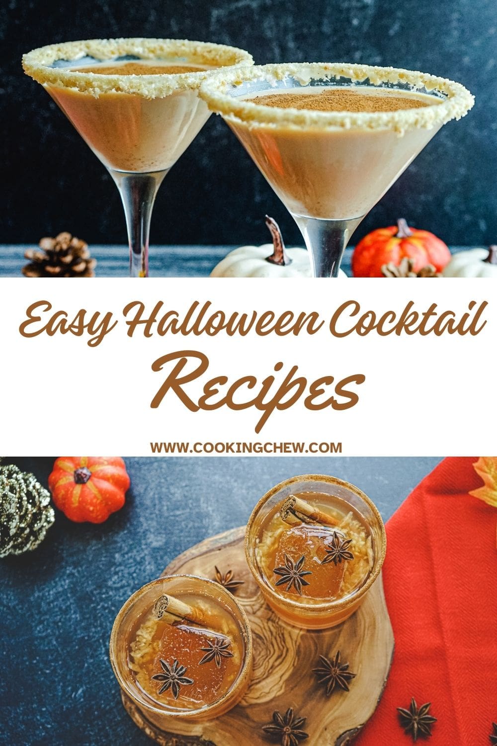 Easy and spooky Halloween party cocktails