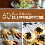 A collection of easy and spooky Halloween appetizers for parties.
