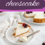 Thick No Bake Cheesecake