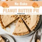 Best No Bake Peanut Butter Pie Recipe