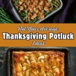Healthy Thanksgiving potluck ideas with easy fall recipes
