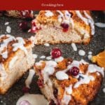 An image of cranberry scones.