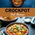 A collection of hearty fall crockpot recipes, perfect for cozy dinners, potlucks, and family gatherings.