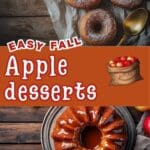 Variety of delicious apple desserts perfect for parties, bake sales, and fall gatherings.