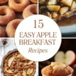 Easy apple breakfast recipes to use up lots of apples