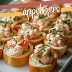 Easy Lobster Canapés for Parties and Holidays