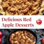 17 easy and delicious dessert recipes using Red Delicious apples, perfect for any sweet tooth.