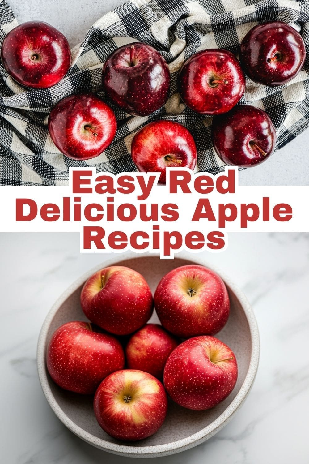 17 delicious recipes using Red Delicious apples, perfect for salads, desserts, and more.