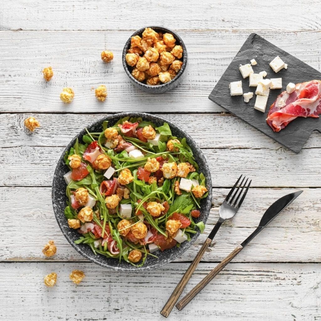 16 EASY Popcorn Salad Recipes That Are Surprisingly Good!🍿🥗