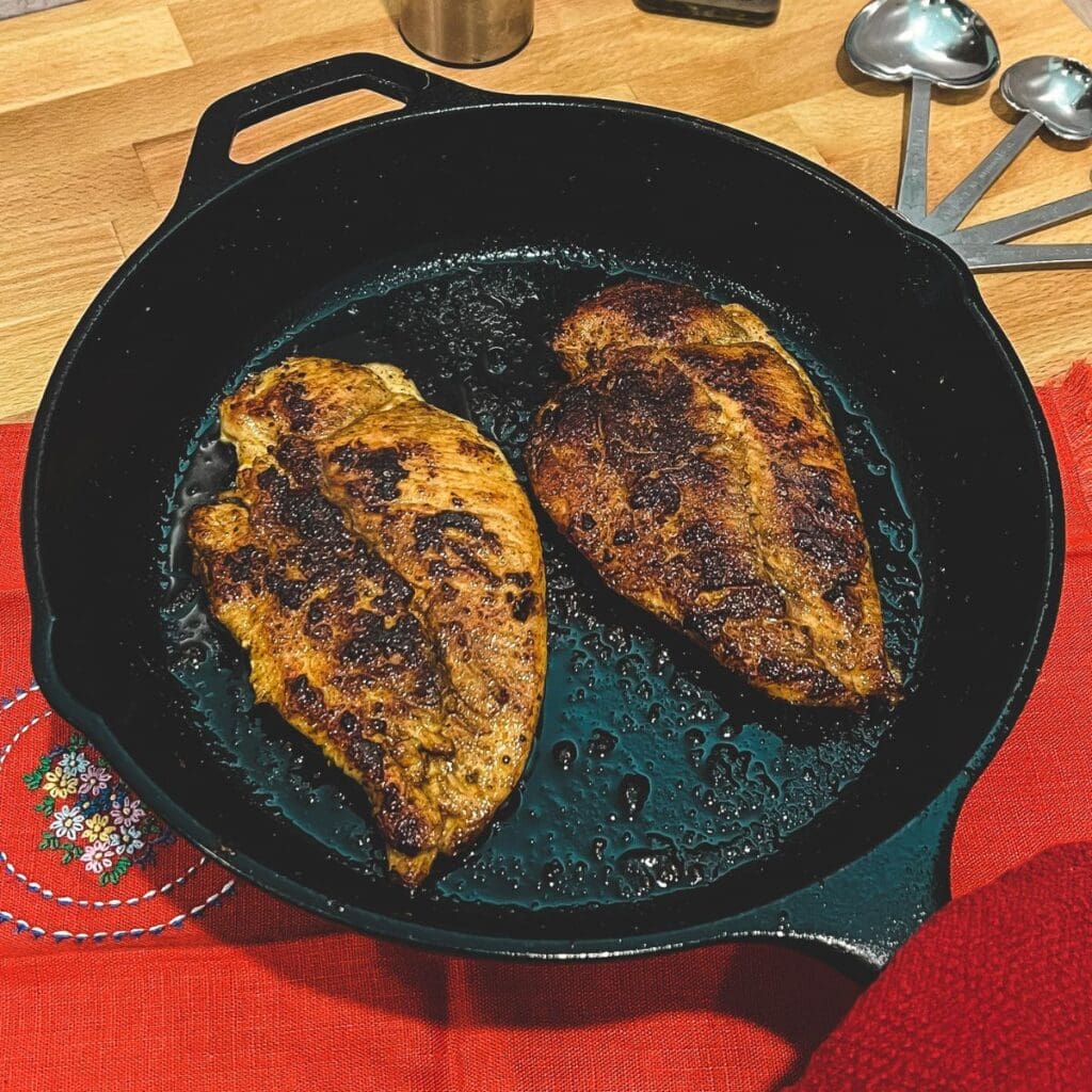 Mild Blackened Chicken Recipe
