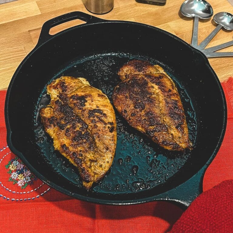 Mild Blackened Chicken Recipe