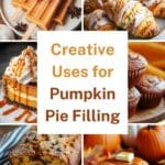 Delicious ways to use leftover pumpkin pie filling, featuring dessert ideas and recipes with canned pumpkin puree.