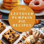 Simple and easy leftover pumpkin pie filling recipes, including pumpkin pie bars and other delightful desserts.