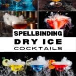 Magical Halloween Dry Ice Cocktails