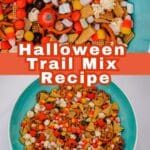 Festive and fun Halloween trail mix ready in minutes