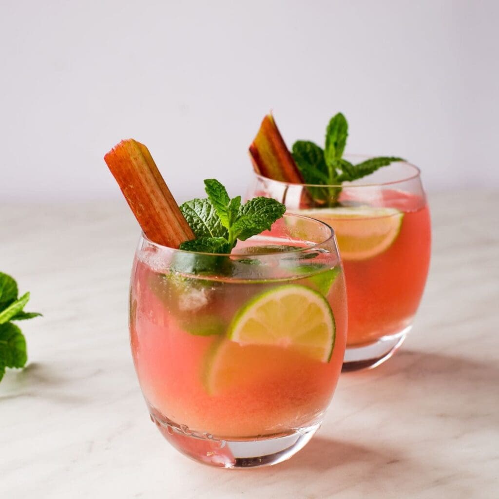 11 Easy Rhubarb Cocktails 🍸
