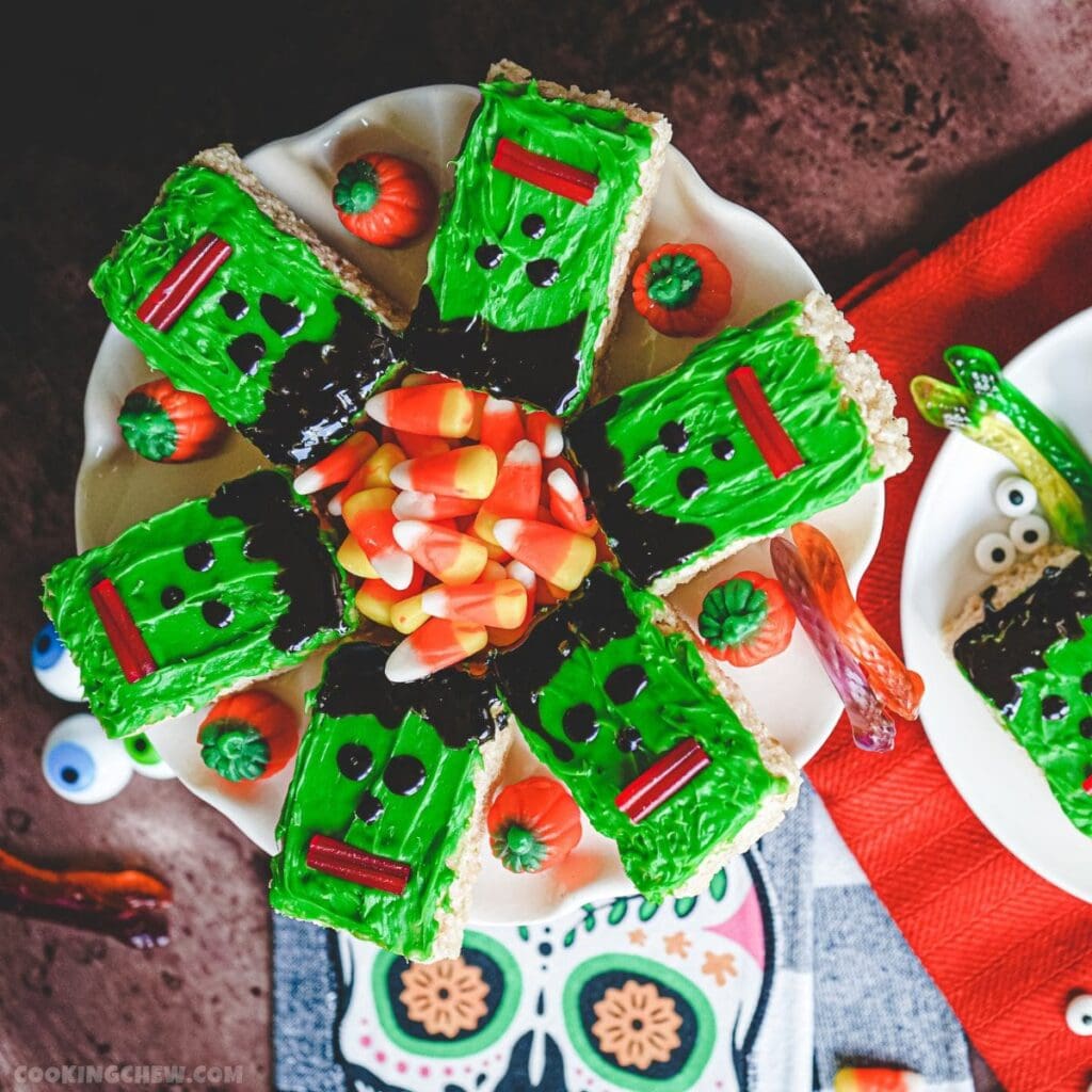 Rice Krispies Frankenstein Treats: So Easy & Fun! 👻
