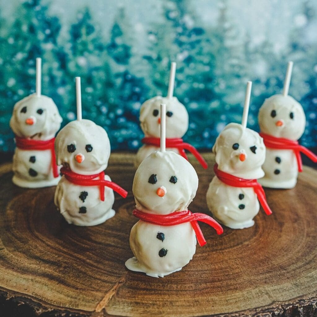 Snowman Cake Pops: Fun, Festive With No Decorating Skills Required! ☃️