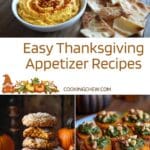 Easy Thanksgiving appetizers and recipes for a festive gathering